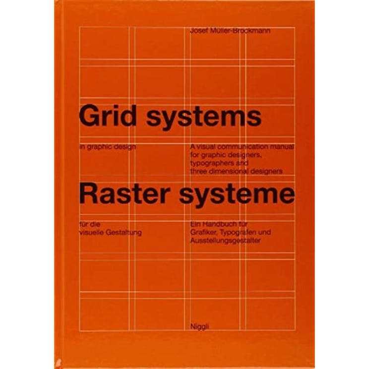 Grid Systems in Graphic Design by Josef MĂĽller-Brockmann